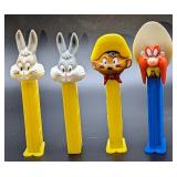 4 Looney Tunes Bugs Bunny Speedy Yosemite Pez Disp