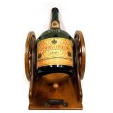 Vintage Courvoisier VSOP Cannon With Bottle