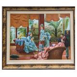 Framed James Jacques Joseph Tissot Reproduction