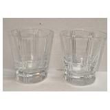 2 Retired Baccarat Triade Double Old Fashioned Dri