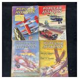 Flying and Popular Aviation Magazine 1932 Lot of 4