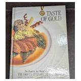 Autographed Taste Of Gold Culinary Team Cookbook