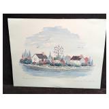 Agathe Von Trapp Receding Flood Waters Print