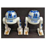 2 Star Wars R2D2 Pepsi KFC Straw Cup Lid Toppers