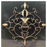 Intricate Metal Wall Decor