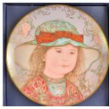 Edna Hibel Collectors Plate Children Tribute Wendy