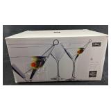 6 Libbey Vina Oversized Martini Glasses