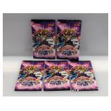 (5) Yugioh Korean Labyrinth Of Nightmare Packs