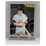 1970 Topps Harmon Killebrew HOF Minnesota Twins