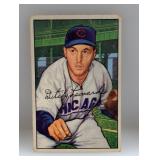 1952 Bowman #159 Dutch Leonard Chicago Cubs