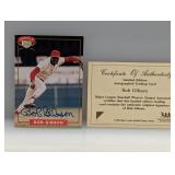 1994 Nabisco Bob Gibson Autograph W COA