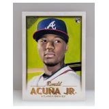 2018 Topps Gallery Ronald Acuna Jr RC 140