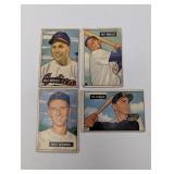 1951 Bowman baseball (4 Different w/Sid Gordan)