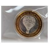 .999 Silv Reno Airport Gaming Token