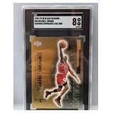 1998-99 UD Black D30 Michael Jordan 525/1000 SGC 8