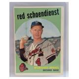 1959 Topps #480 Red Schoendienst