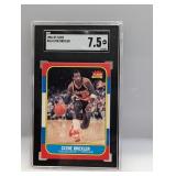 1986 Fleer #26 Clyde Drexler Rookie SGC 7.5