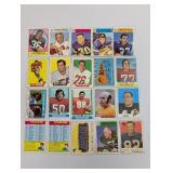 (20) 1959-74 Topps/Philadelphia Football Cards