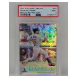 1999 Mark McGwire Bowman Chrome Impact Ref PSA 9