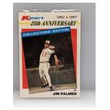 Topps 1987 Kmart 25th Anniversary Jim Palmer