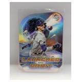 2023 Topps Chrome Launched Die-Cut Bobby Witt Jr