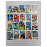 1968 Topps Football ( 20 Different - #109 - #129)