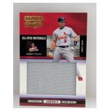 2005 Albert Pujols Donruss Jumbo Jersey/493