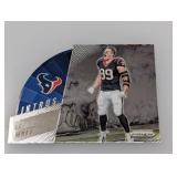 2015 NFL Prizm JJ Watt Die Cut Intros Card