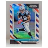 2018 Panini Prizm Red White Blue DJ Moore RC 207