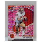 2021 Mosaic Joe Montana Super Bowl Pink Camo Prizm