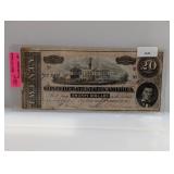 Richmond $20 Confederate Bill