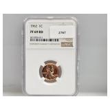 NGC 1962 PF69RD Lincoln Cent