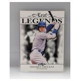 2023 Leaf Legends Shohei Ohtani #La-12