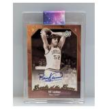 2010 UD Greats of the Game Bill Laimbeer AUTO #63