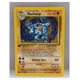 Pokemon 1999 1st Edition Machamp Holo 8