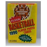 1990 Fleer Unopened pack Possible Michael Jordan