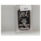 1oz .999 Silver Towne Art Bar