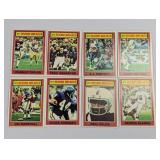 1976 Topps 8 Diff - #1 - #8 - Record Breakers -HOF