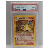 2000 Pokemon Charizard Holo #4 Base Set 2 PSA 4