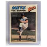 1977 Topps Cloth Stickers Tom Seaver # 42