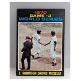 1970 Topps 1970 WS GAME #3 Frank Robinson