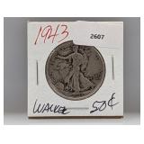 1943 90% Silv Walker Half $1 Dollar