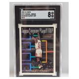 1993-94 Topps Jordan Playoff MVP Gold 199 SGC 8