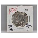 1964 90% Silv JFK Half $1 Dollar