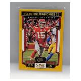 2023 Score (Yellow Border) Patrick Mahomes #119