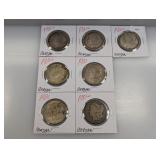 (7)All For One Mixed Date Morgan $1