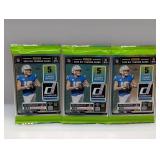 (3) 2023 Donruss NFL Yellow Par. Almost Every Pack