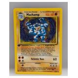 Pokemon 1999 1st Edition Machamp Holo 8