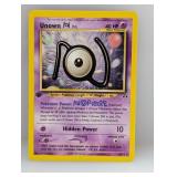 Pokemon 2001 1st Edition Unown 50