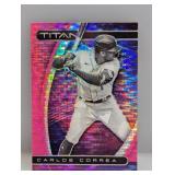 2021 Chronicles Titan Carlos Correa Pulsar Prizm